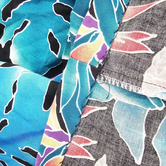 Hilo Hattie Original Hawaiian Button Up Shirt And Short Set - Picture 8 of 9